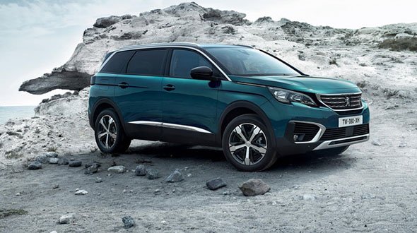 Peugeot 5008 Погляд зі сторони Peugeot 5008 Погляд зі сторони